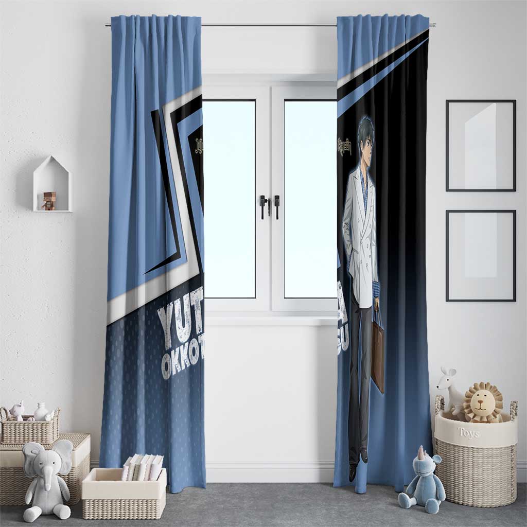 Yuta Okkotsu Window Curtain Jujutsu Kaisen Street Style Art