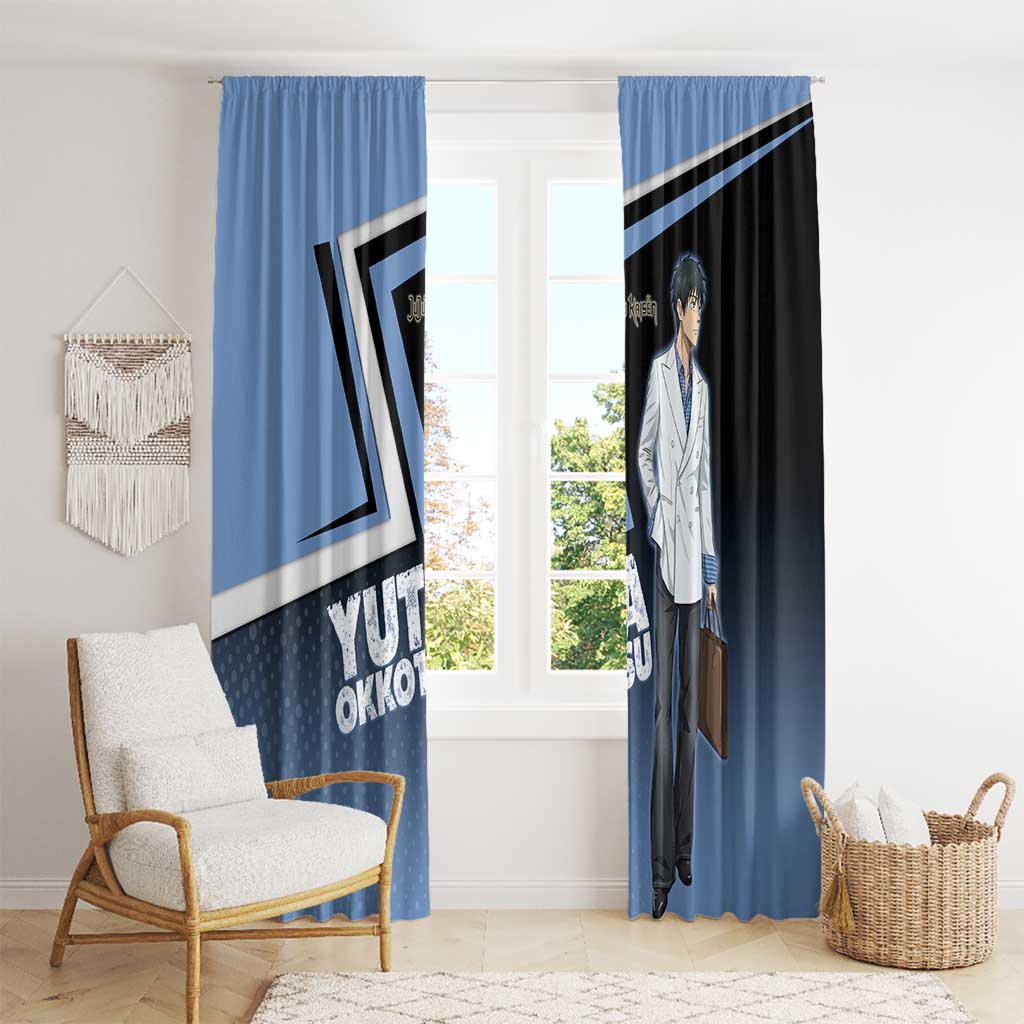 Yuta Okkotsu Window Curtain Jujutsu Kaisen Street Style Art