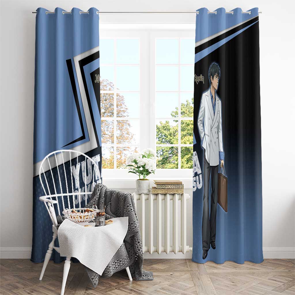 Yuta Okkotsu Window Curtain Jujutsu Kaisen Street Style Art