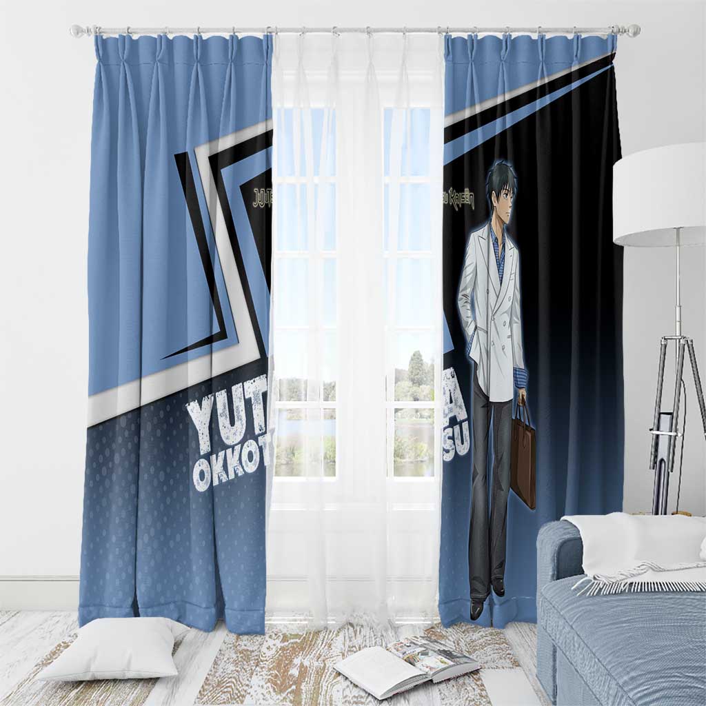 Yuta Okkotsu Window Curtain Jujutsu Kaisen Street Style Art