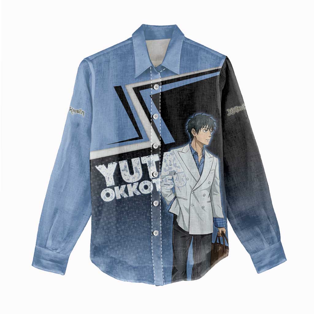 Yuta Okkotsu Women Casual Shirt Jujutsu Kaisen Street Style Art