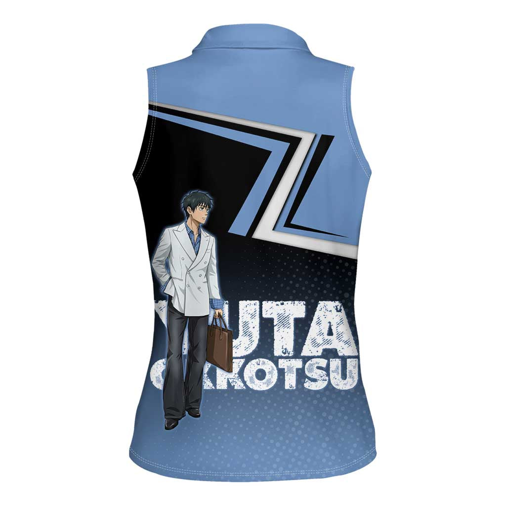 Yuta Okkotsu Women Sleeveless Polo Shirt Jujutsu Kaisen Street Style Art