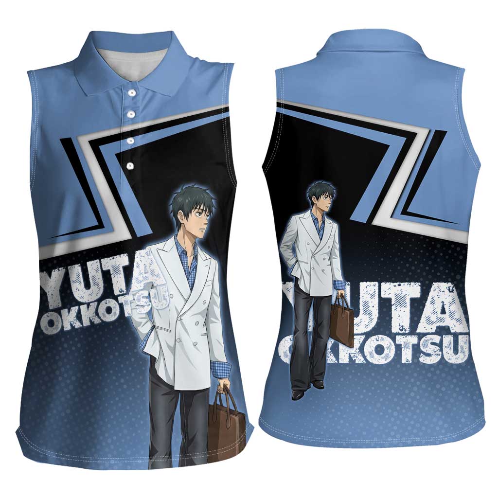 Yuta Okkotsu Women Sleeveless Polo Shirt Jujutsu Kaisen Street Style Art