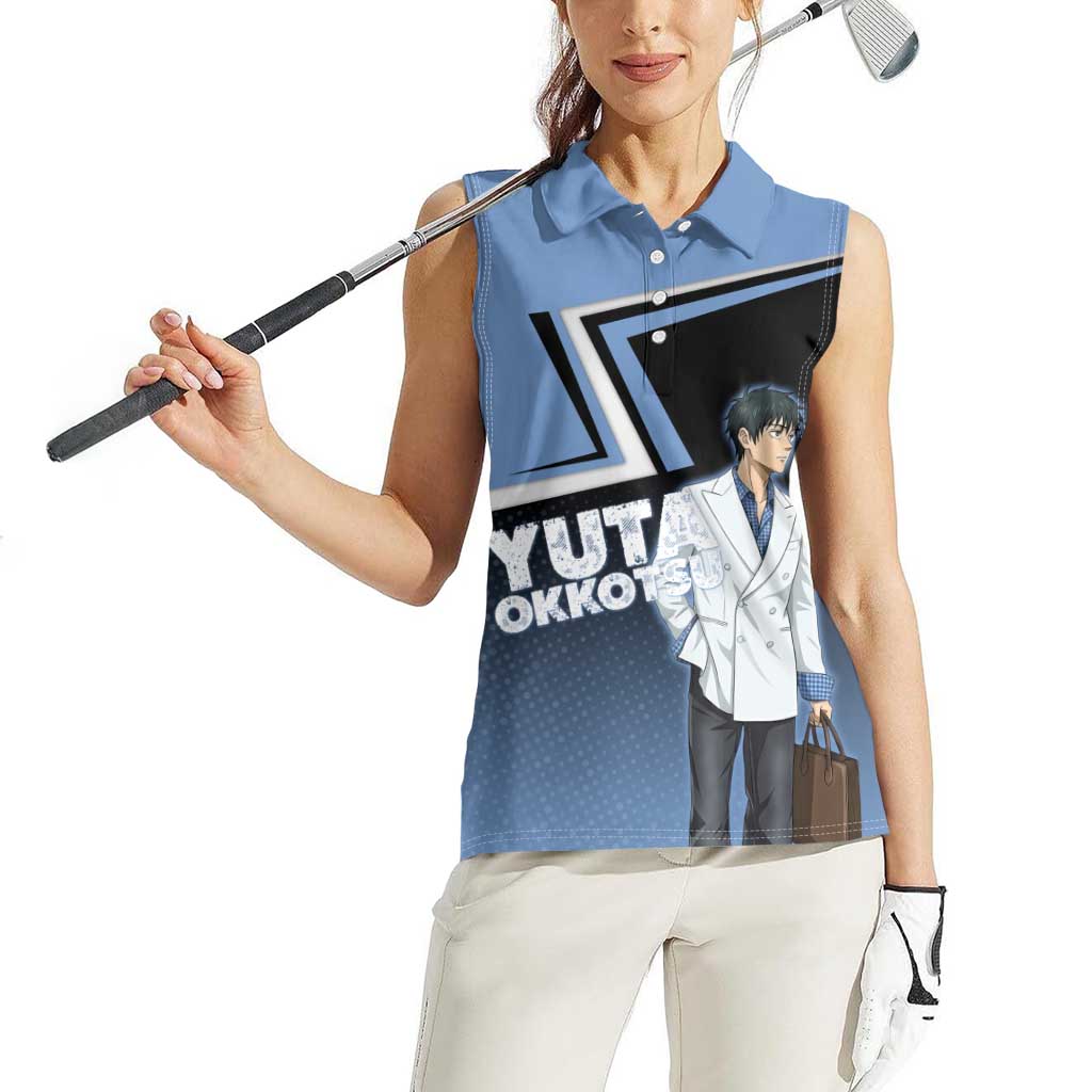 Yuta Okkotsu Women Sleeveless Polo Shirt Jujutsu Kaisen Street Style Art
