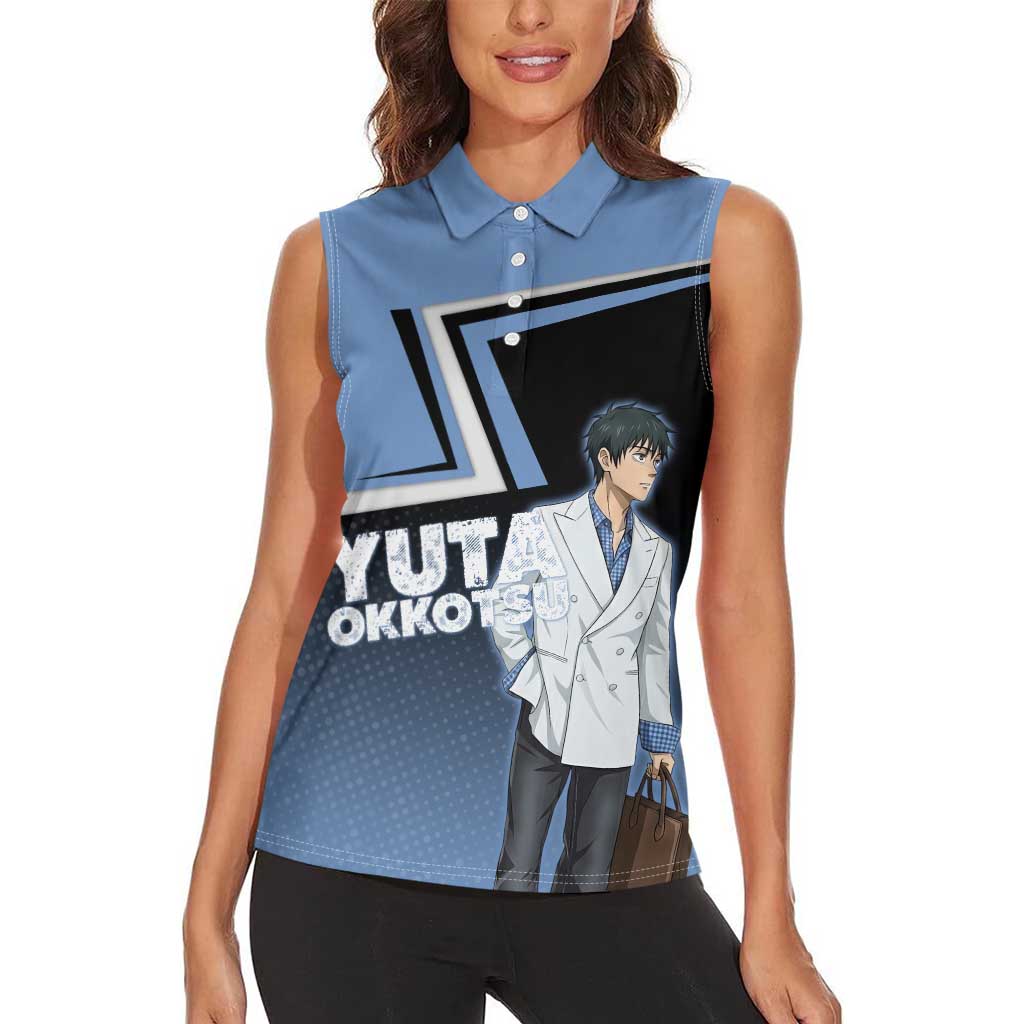 Yuta Okkotsu Women Sleeveless Polo Shirt Jujutsu Kaisen Street Style Art