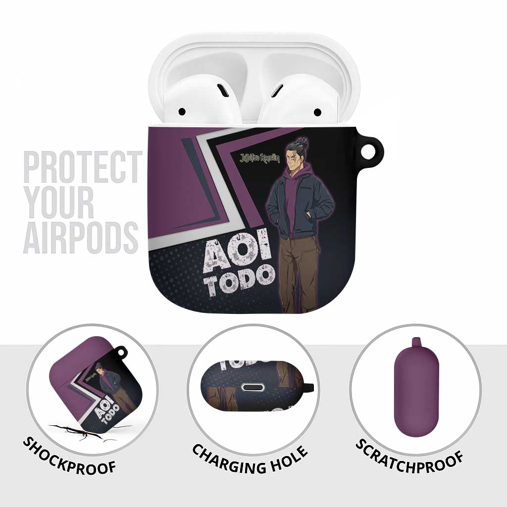 Aoi Todo AirPods Case Jujutsu Kaisen Casual Urban Look