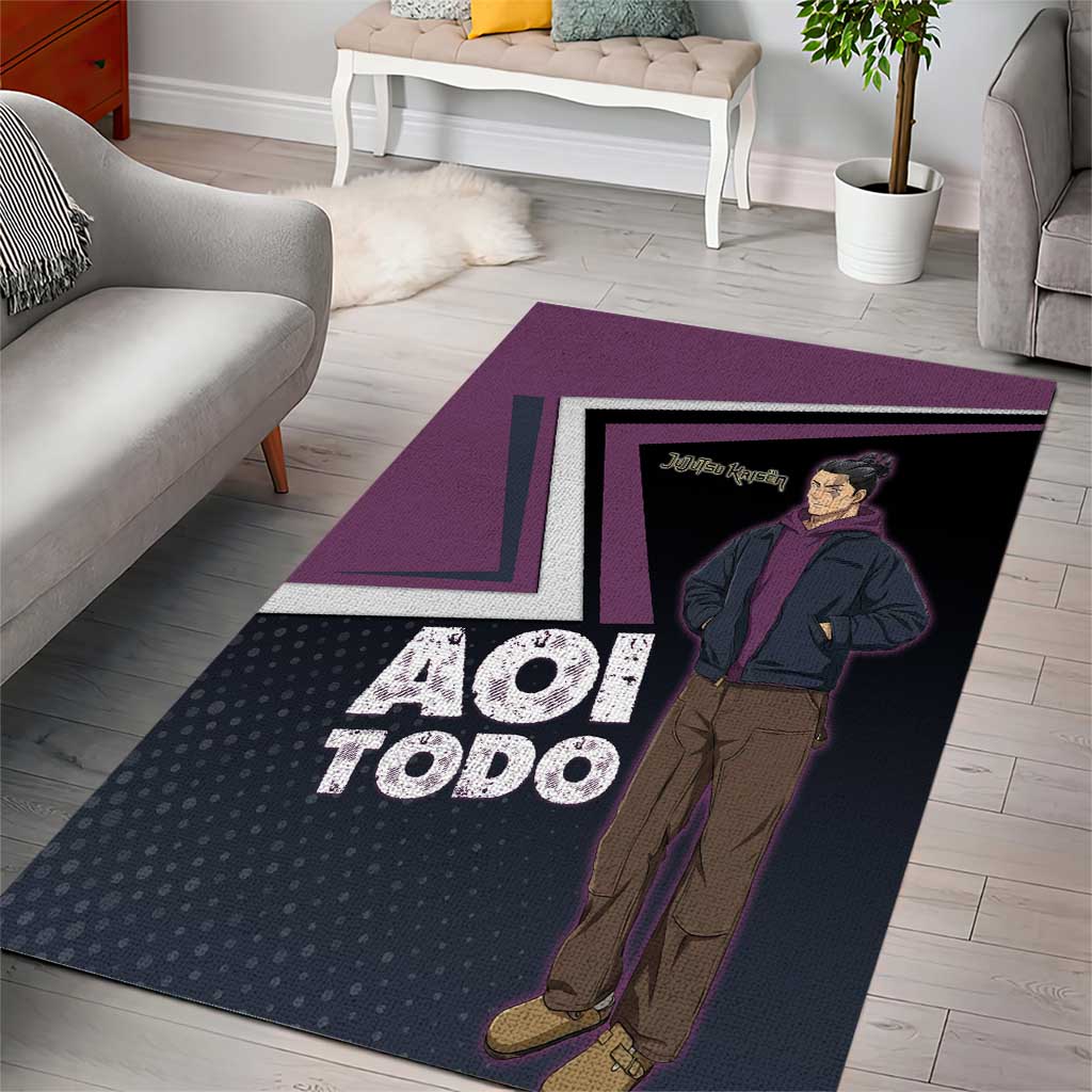 Aoi Todo Area Rug Jujutsu Kaisen Casual Urban Look