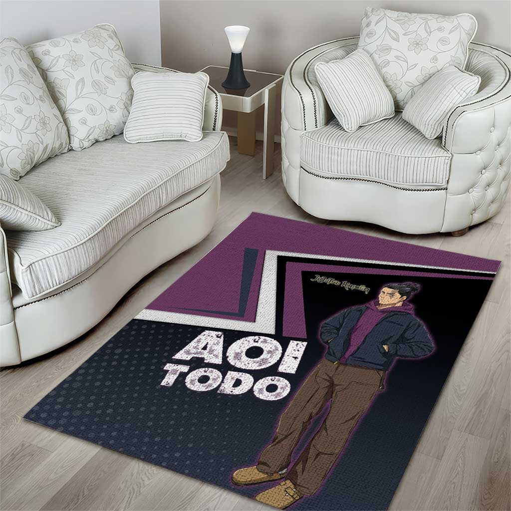 Aoi Todo Area Rug Jujutsu Kaisen Casual Urban Look