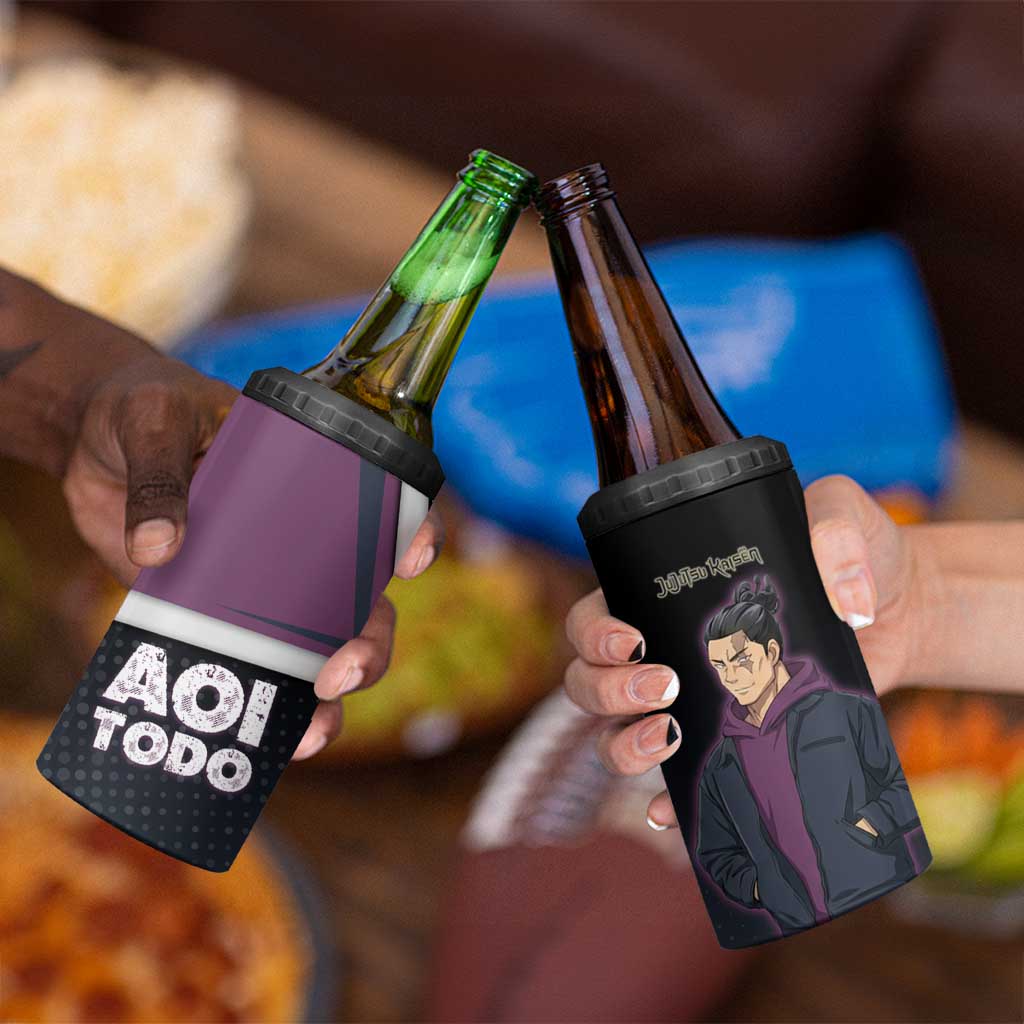 Aoi Todo 4 in 1 Can Cooler Tumbler Jujutsu Kaisen Casual Urban Look