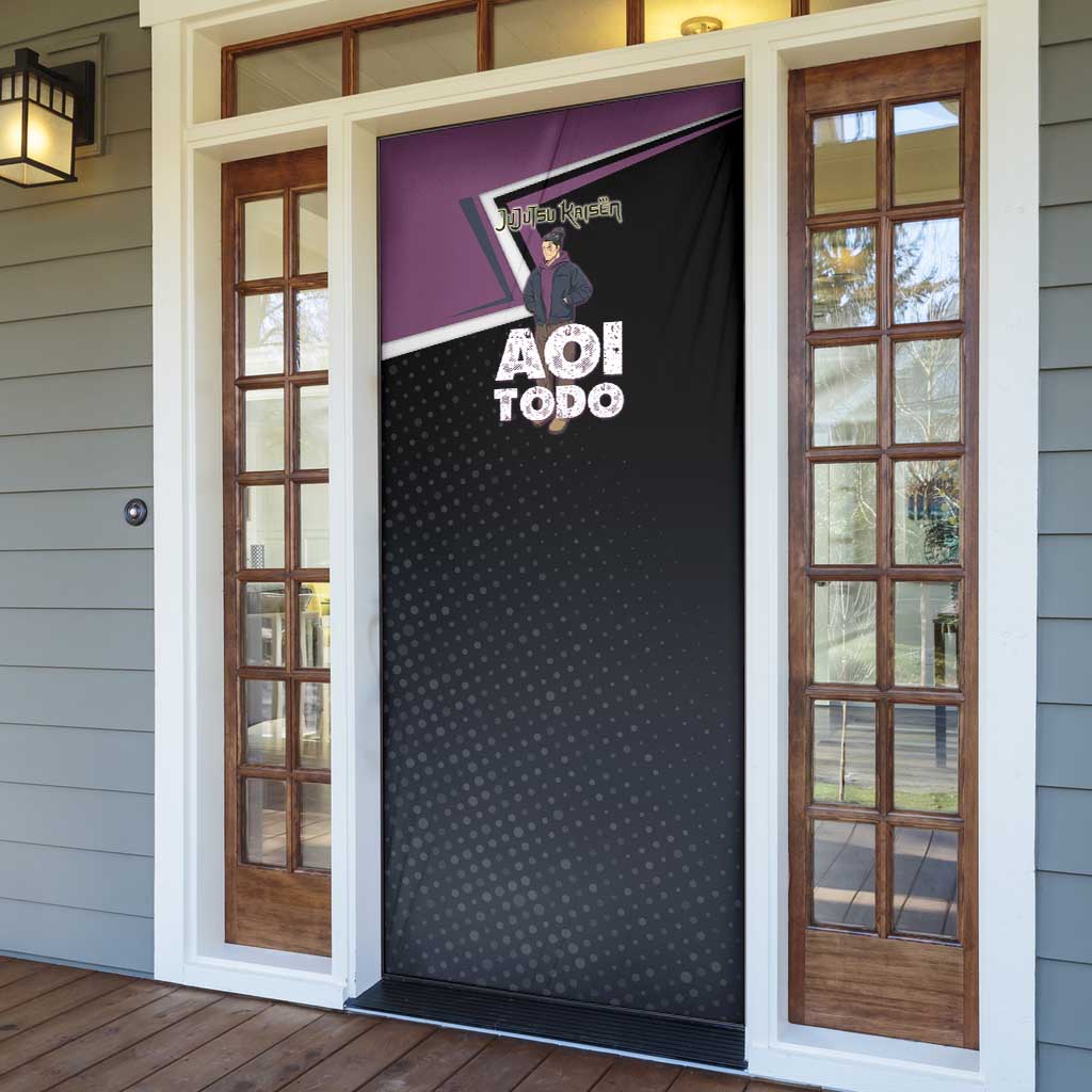 Aoi Todo Door Cover Jujutsu Kaisen Casual Urban Look