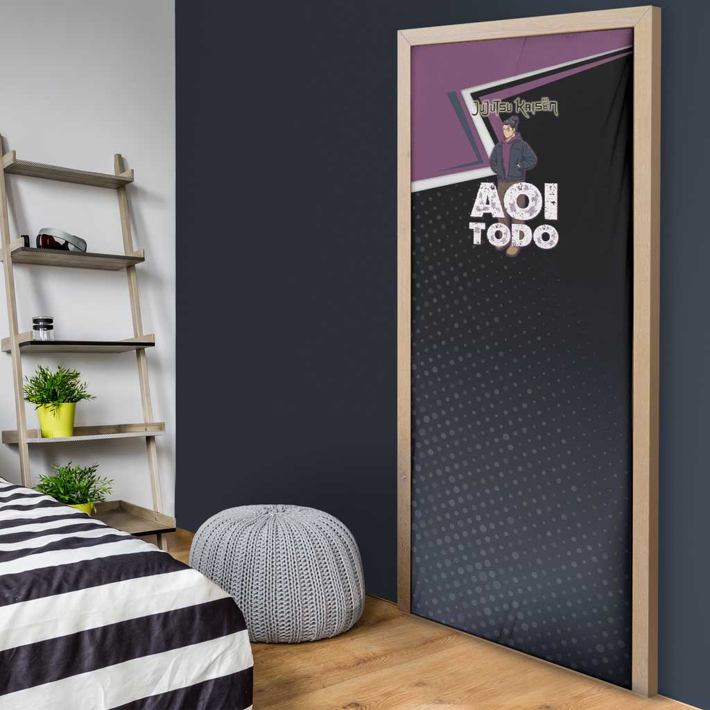 Aoi Todo Door Cover Jujutsu Kaisen Casual Urban Look