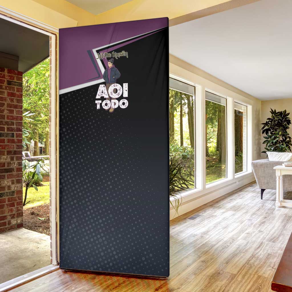 Aoi Todo Door Cover Jujutsu Kaisen Casual Urban Look