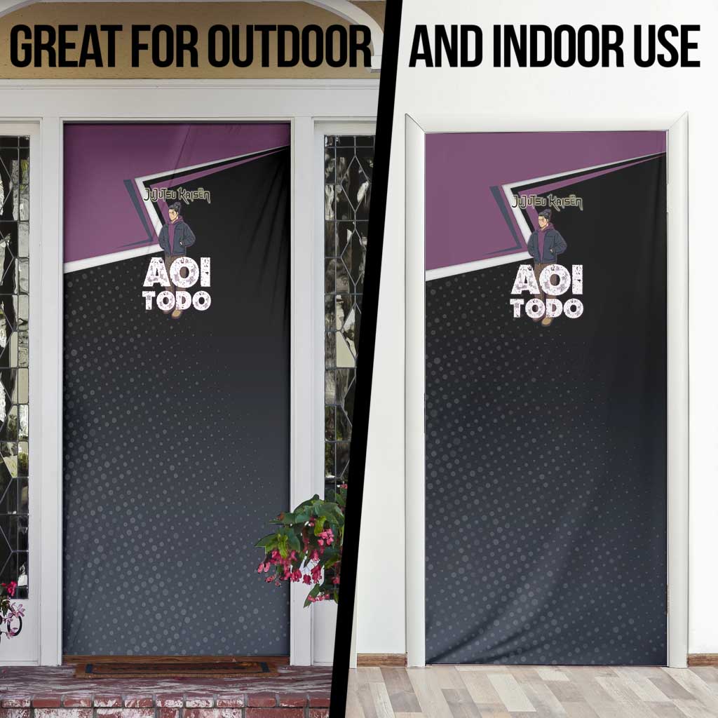 Aoi Todo Door Cover Jujutsu Kaisen Casual Urban Look