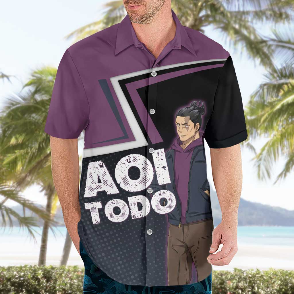 Aoi Todo Hawaiian Shirt Jujutsu Kaisen Casual Urban Look