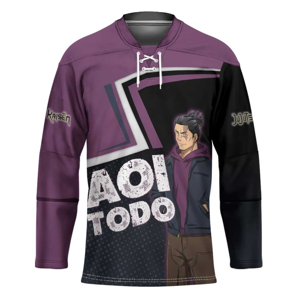 Aoi Todo Hockey Jersey Jujutsu Kaisen Casual Urban Look