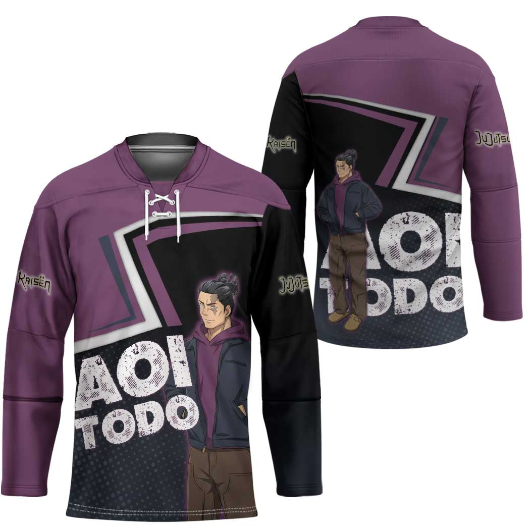 Aoi Todo Hockey Jersey Jujutsu Kaisen Casual Urban Look