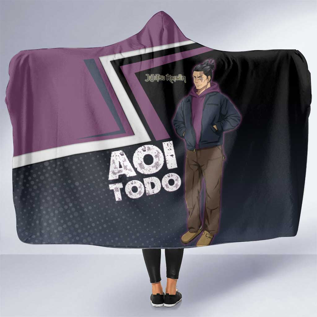 Aoi Todo Hooded Blanket Jujutsu Kaisen Casual Urban Look