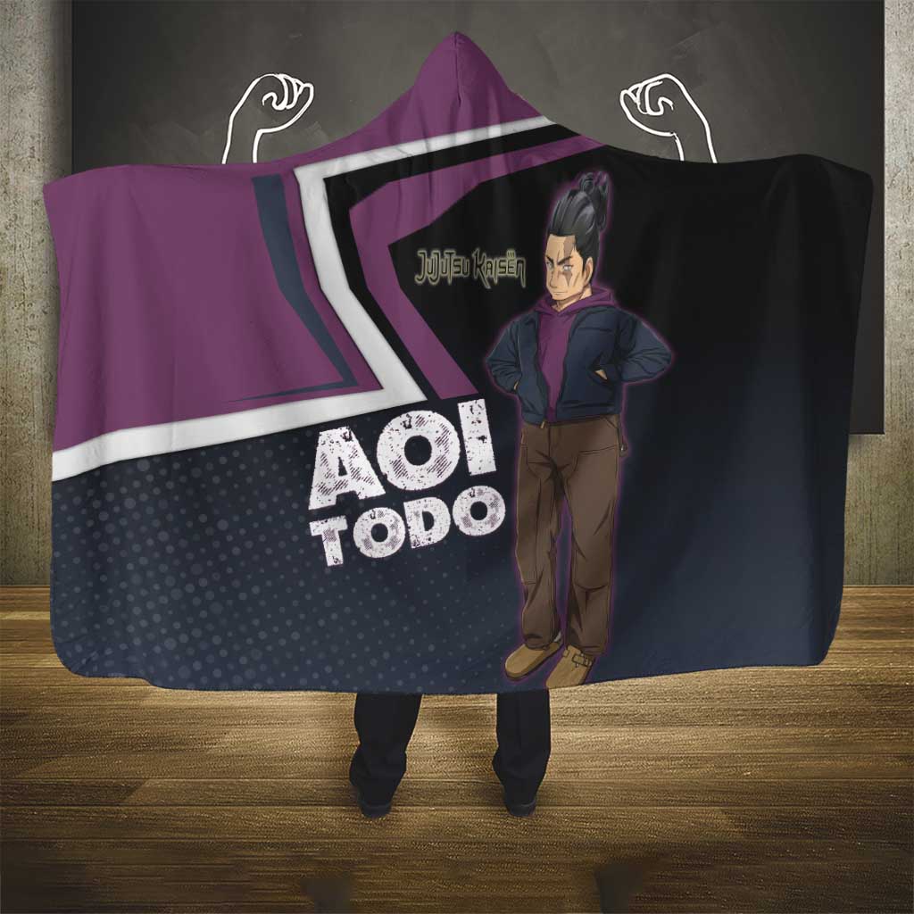 Aoi Todo Hooded Blanket Jujutsu Kaisen Casual Urban Look