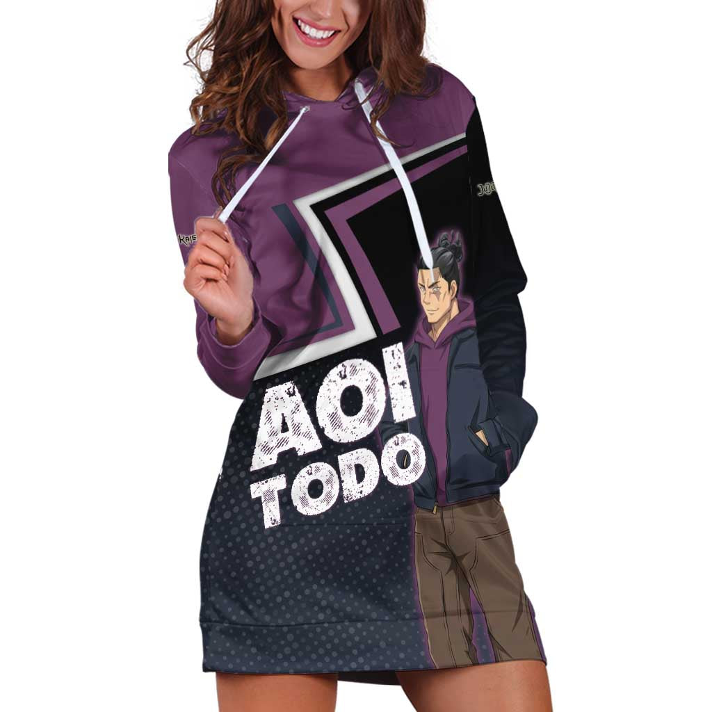 Aoi Todo Hoodie Dress Jujutsu Kaisen Casual Urban Look