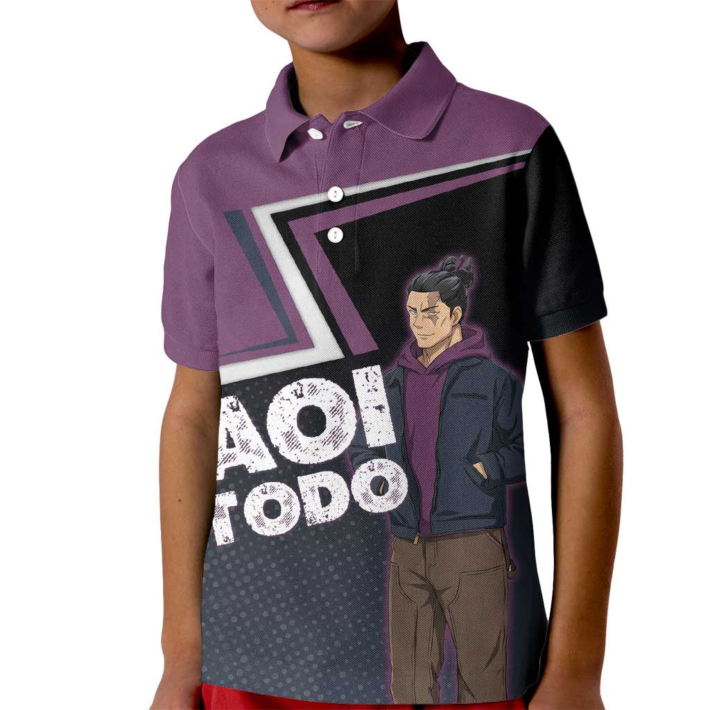Aoi Todo Kid Polo Shirt Jujutsu Kaisen Casual Urban Look