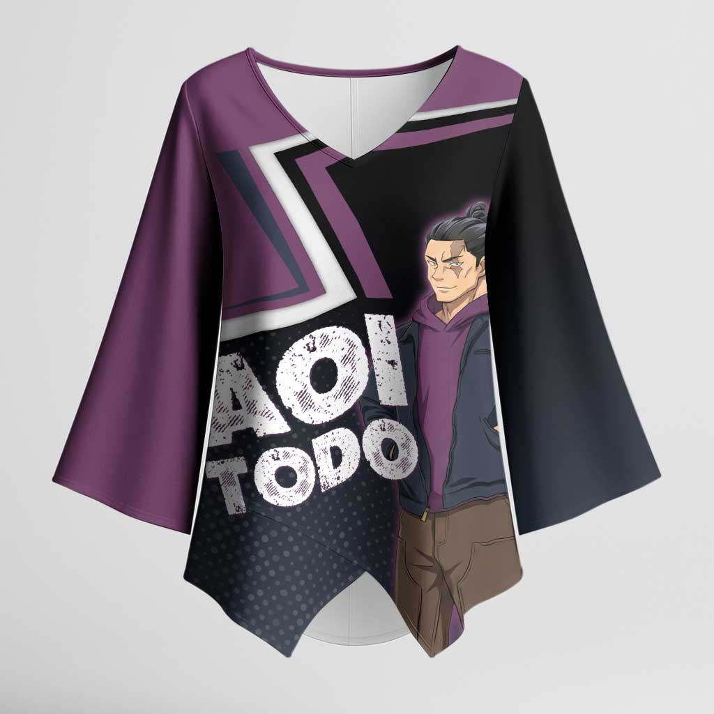 Aoi Todo Kimono Sleeve Blouse Jujutsu Kaisen Casual Urban Look