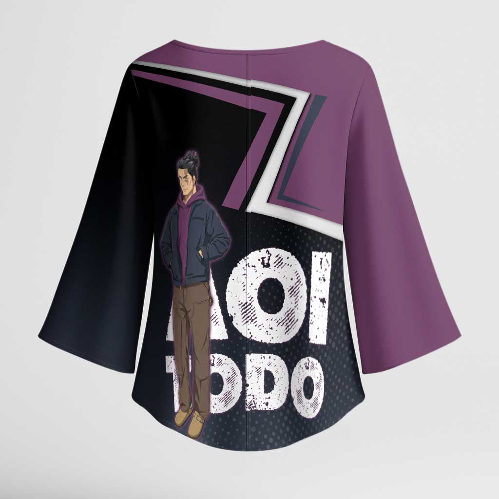 Aoi Todo Kimono Sleeve Blouse Jujutsu Kaisen Casual Urban Look