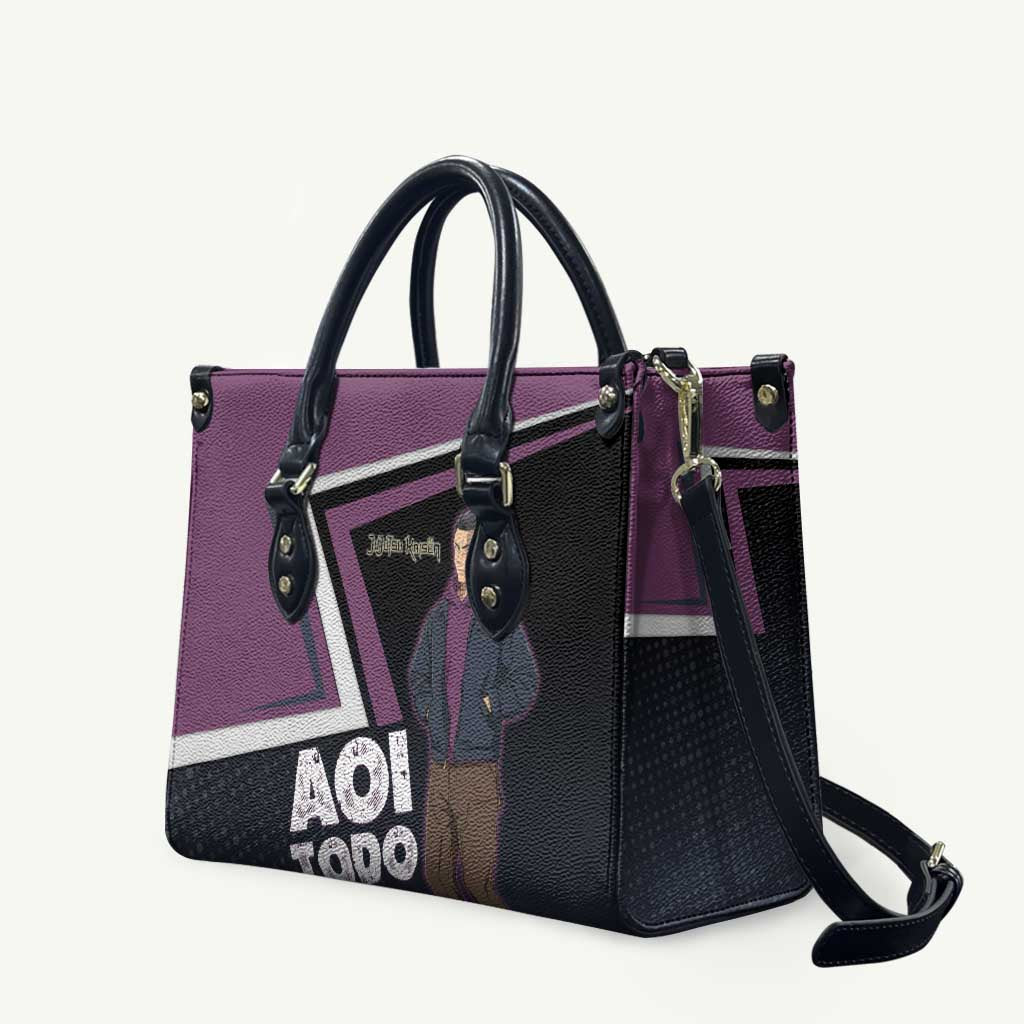 Aoi Todo Leather Bag Jujutsu Kaisen Casual Urban Look