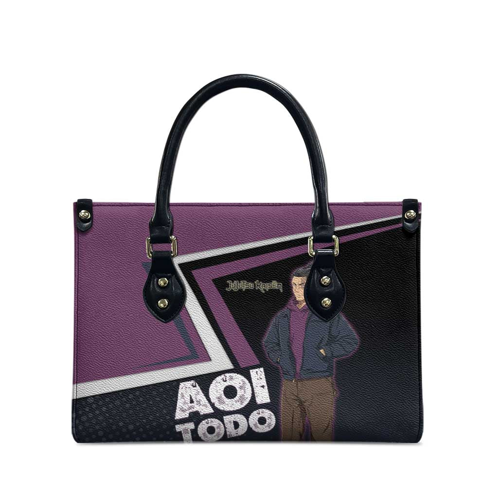 Aoi Todo Leather Bag Jujutsu Kaisen Casual Urban Look