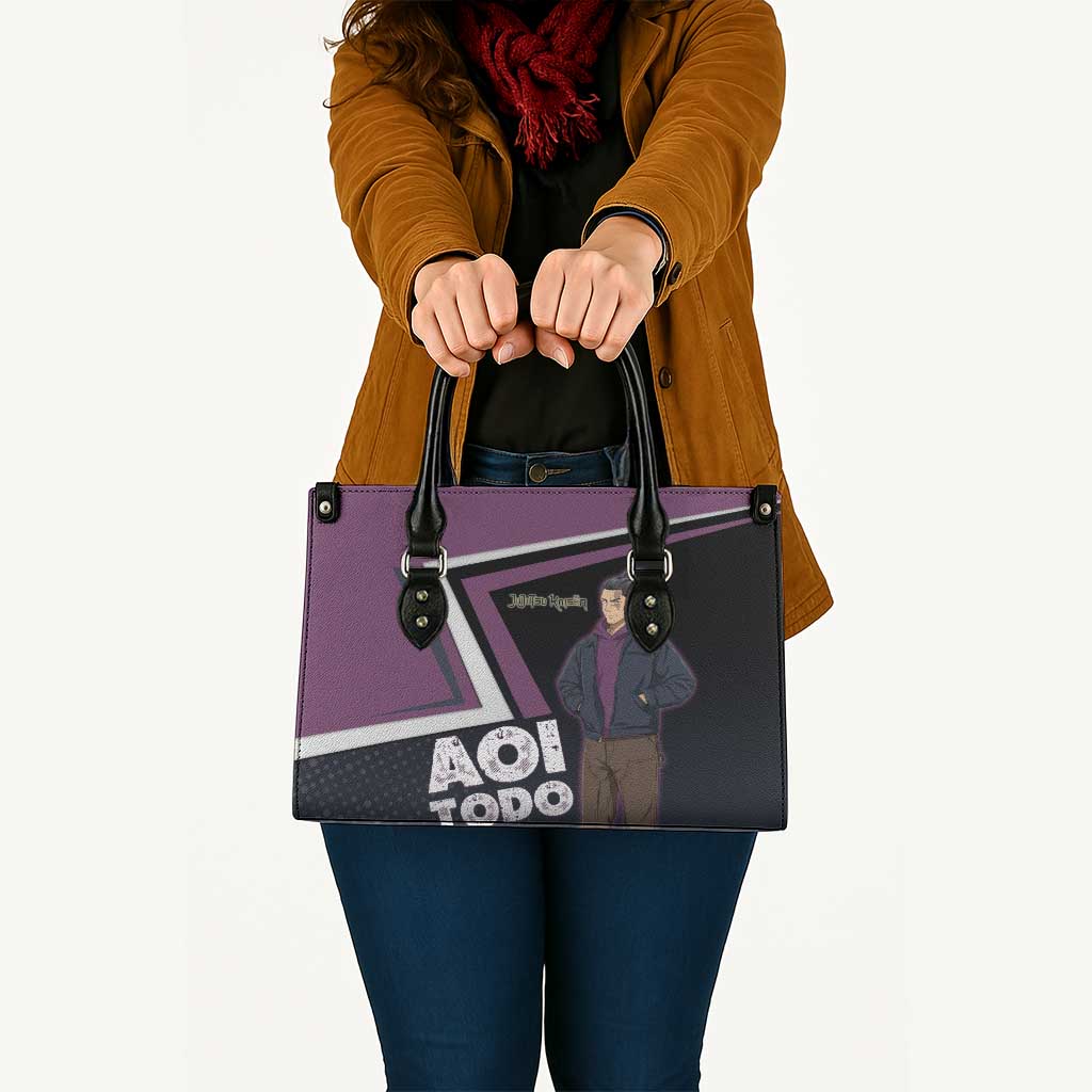 Aoi Todo Leather Bag Jujutsu Kaisen Casual Urban Look