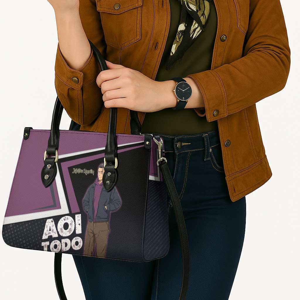 Aoi Todo Leather Bag Jujutsu Kaisen Casual Urban Look