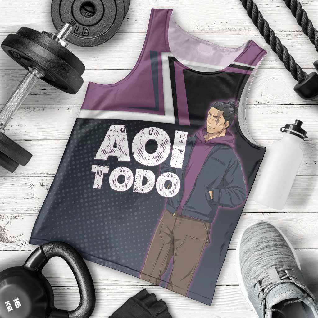 Aoi Todo Men Tank Top Jujutsu Kaisen Casual Urban Look