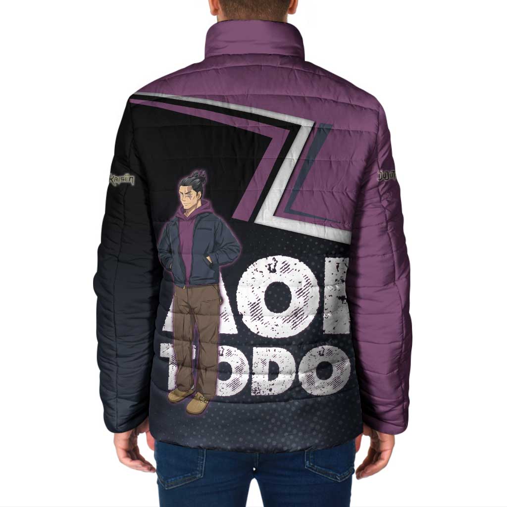 Aoi Todo Padded Jacket Jujutsu Kaisen Casual Urban Look