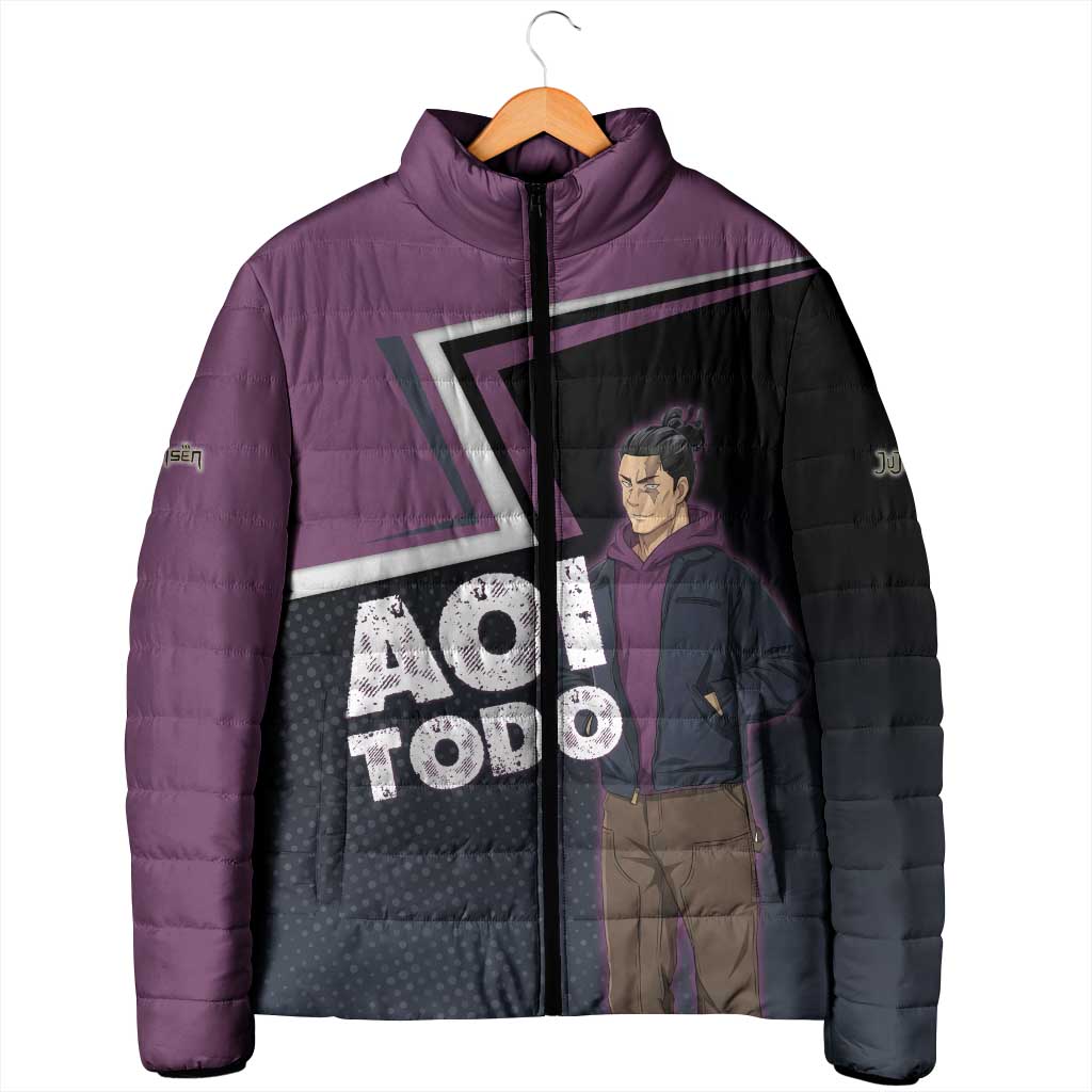 Aoi Todo Padded Jacket Jujutsu Kaisen Casual Urban Look