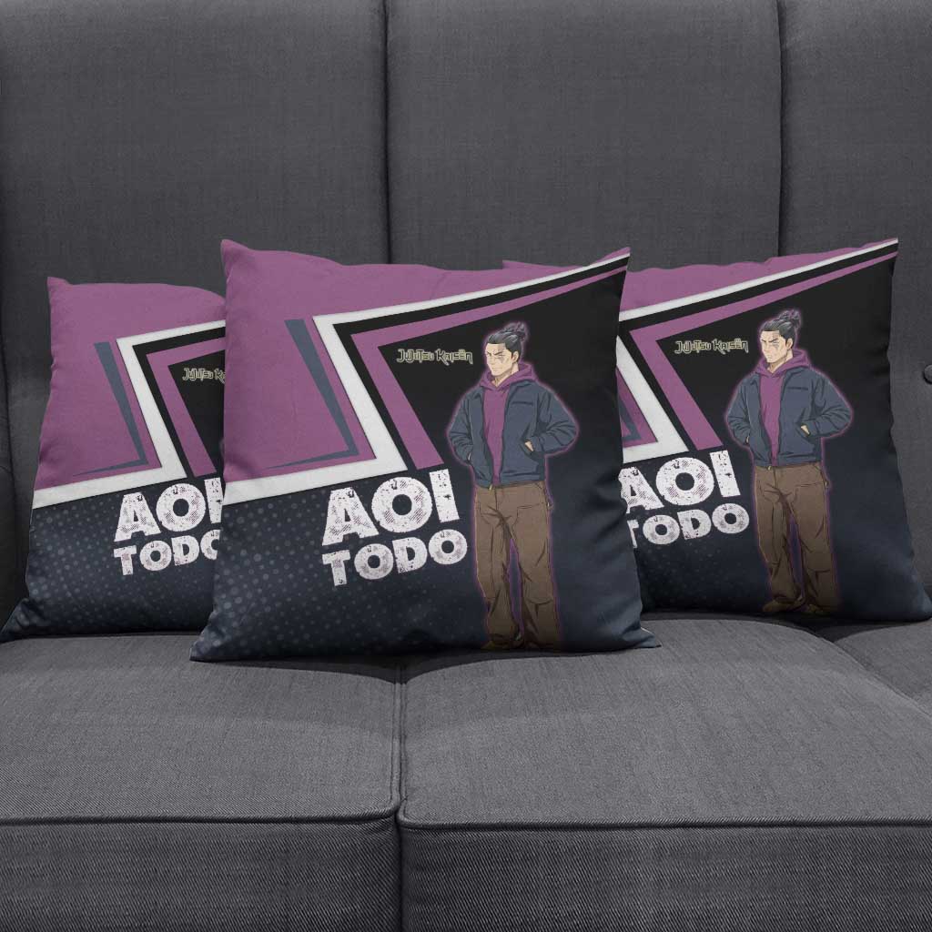 Aoi Todo Pillow Cover Jujutsu Kaisen Casual Urban Look
