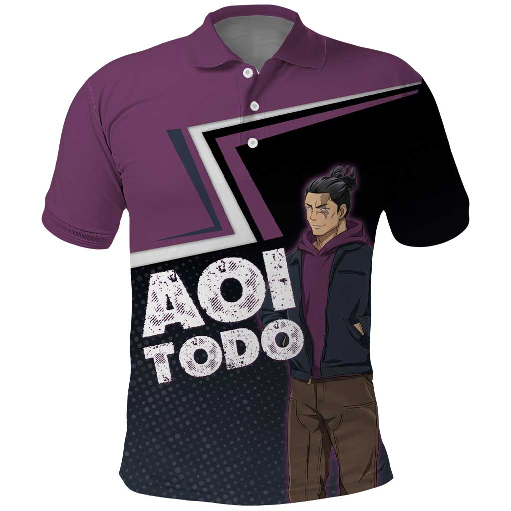Aoi Todo Polo Shirt Jujutsu Kaisen Casual Urban Look