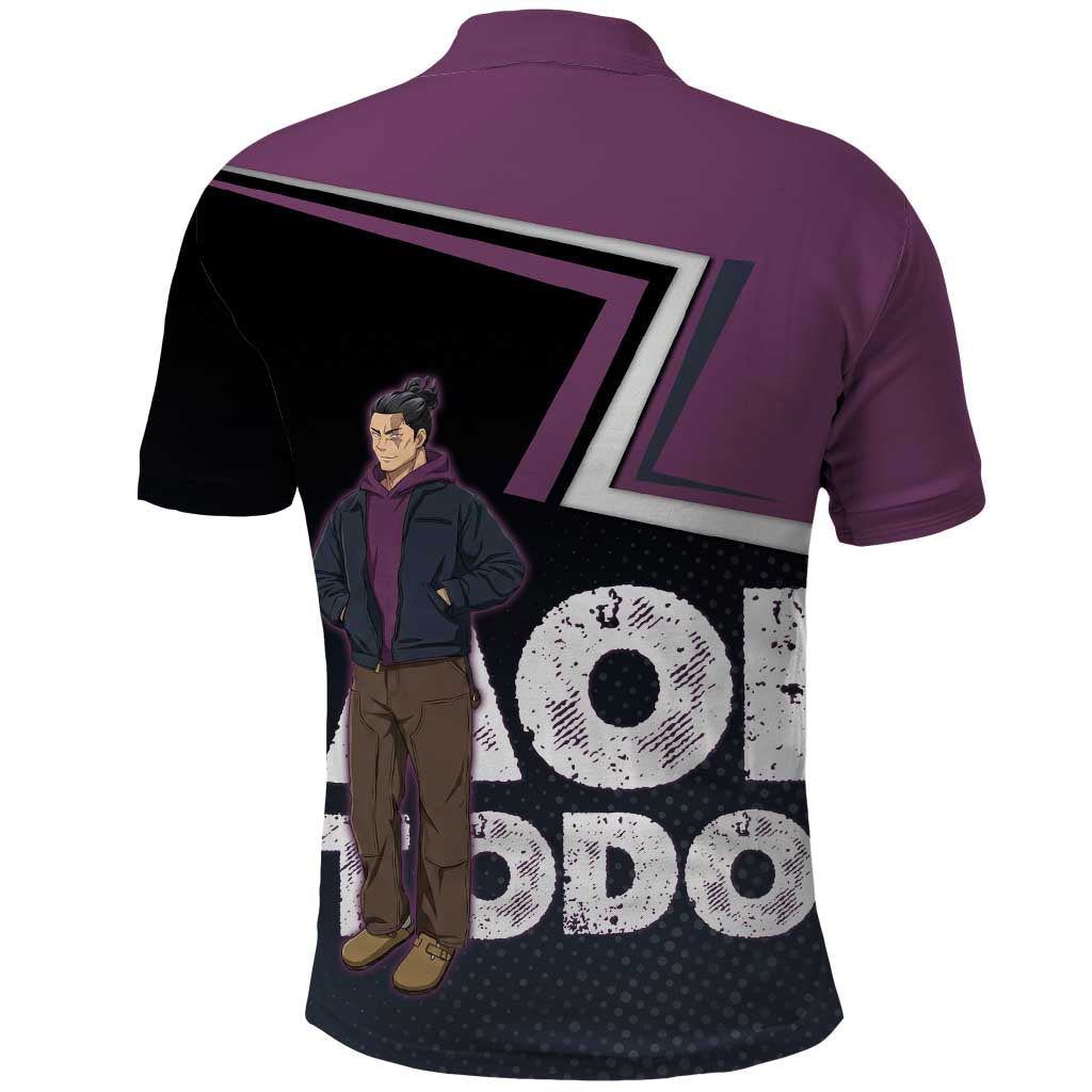 Aoi Todo Polo Shirt Jujutsu Kaisen Casual Urban Look
