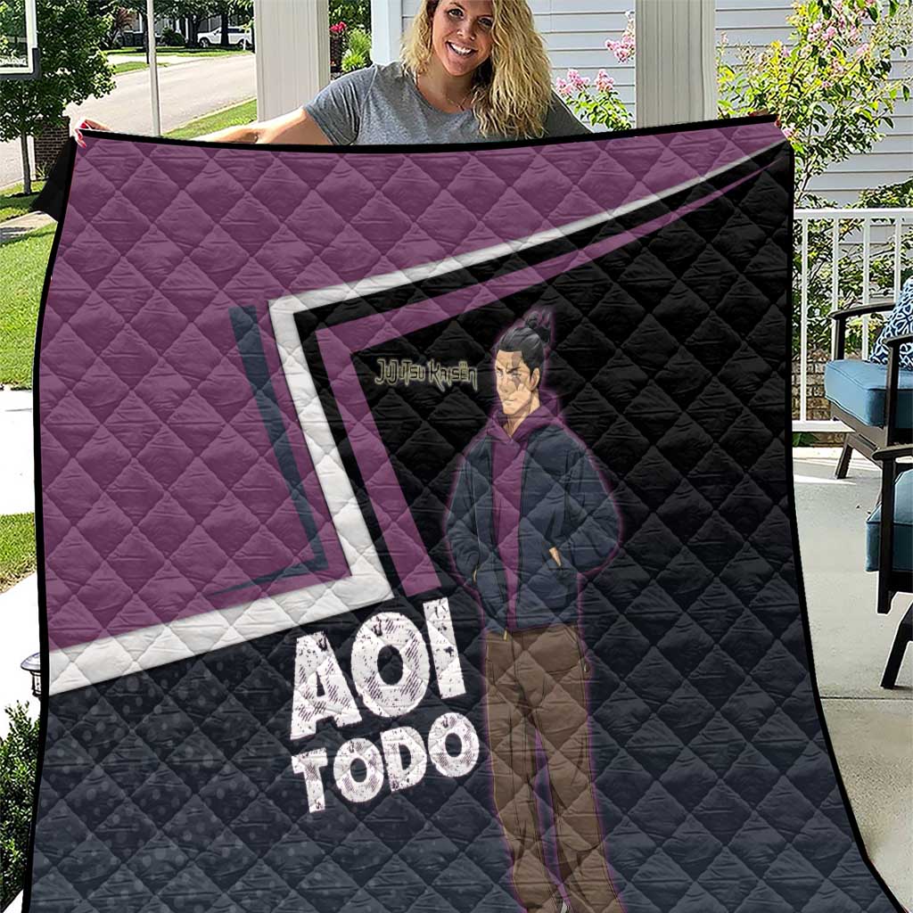 Aoi Todo Quilt Jujutsu Kaisen Casual Urban Look