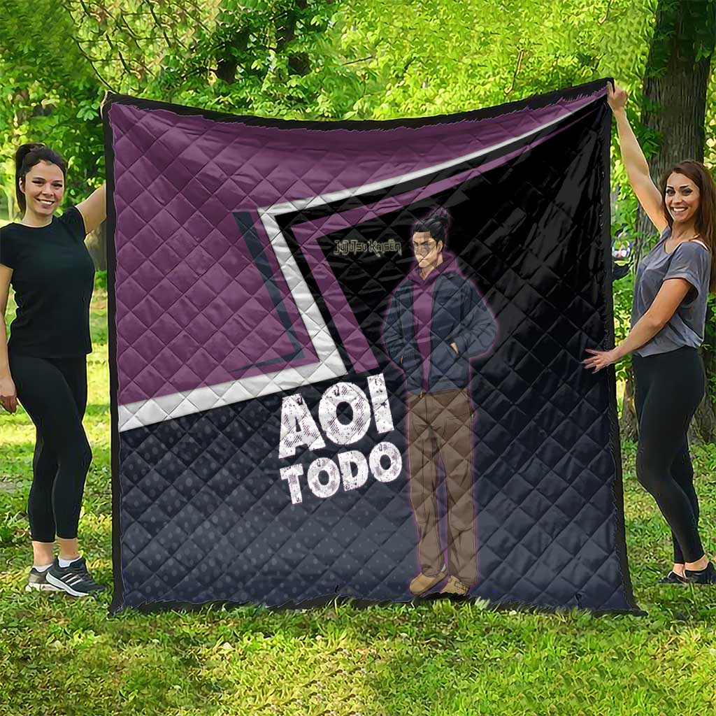 Aoi Todo Quilt Jujutsu Kaisen Casual Urban Look