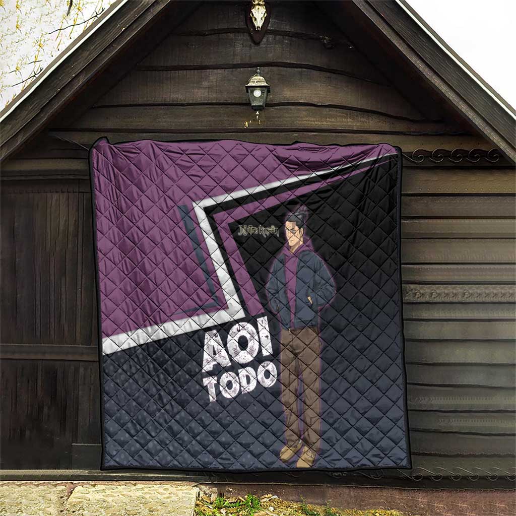 Aoi Todo Quilt Jujutsu Kaisen Casual Urban Look