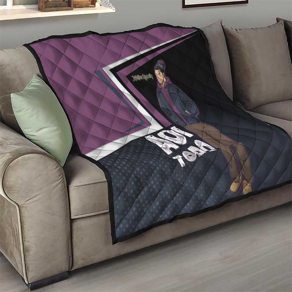 Aoi Todo Quilt Jujutsu Kaisen Casual Urban Look