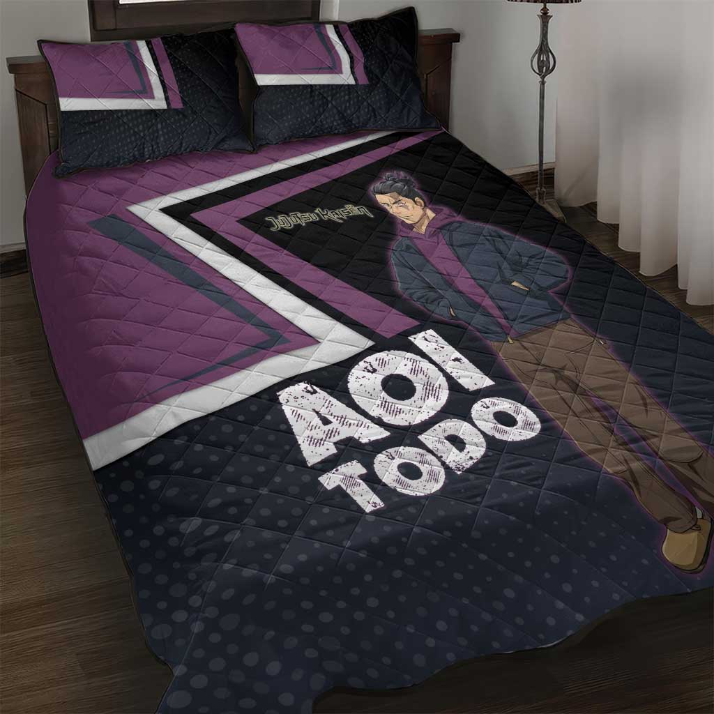 Aoi Todo Quilt Bed Set Jujutsu Kaisen Casual Urban Look