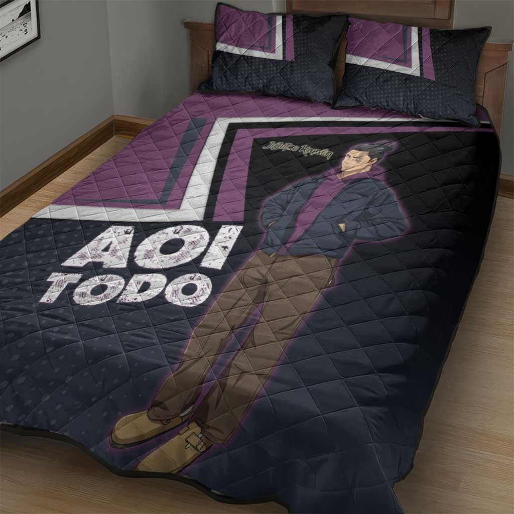 Aoi Todo Quilt Bed Set Jujutsu Kaisen Casual Urban Look