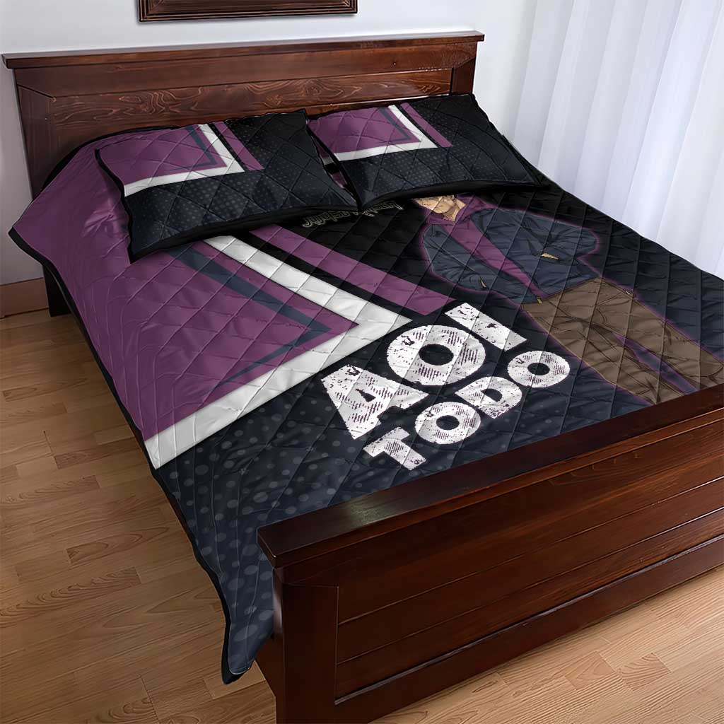 Aoi Todo Quilt Bed Set Jujutsu Kaisen Casual Urban Look