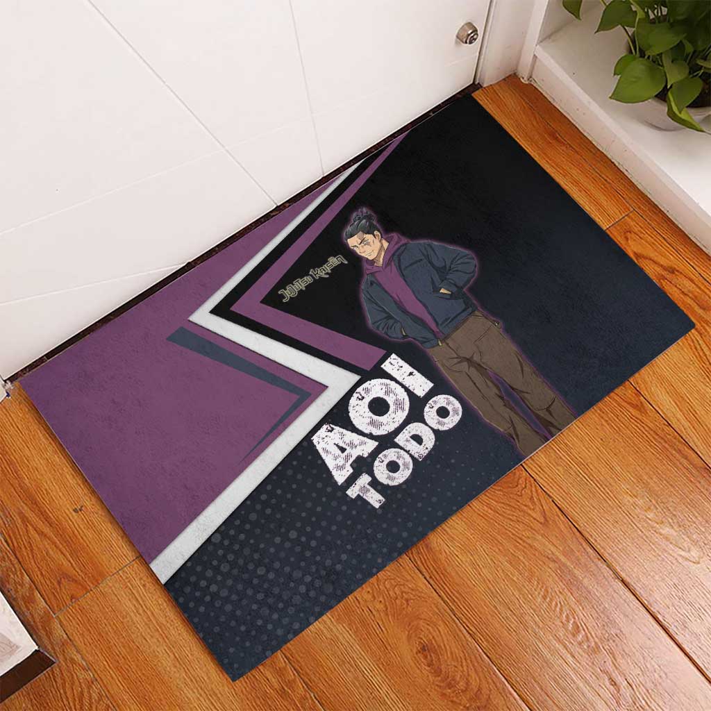 Aoi Todo Rubber Doormat Jujutsu Kaisen Casual Urban Look