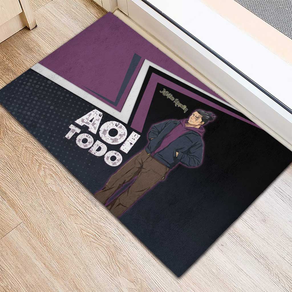 Aoi Todo Rubber Doormat Jujutsu Kaisen Casual Urban Look