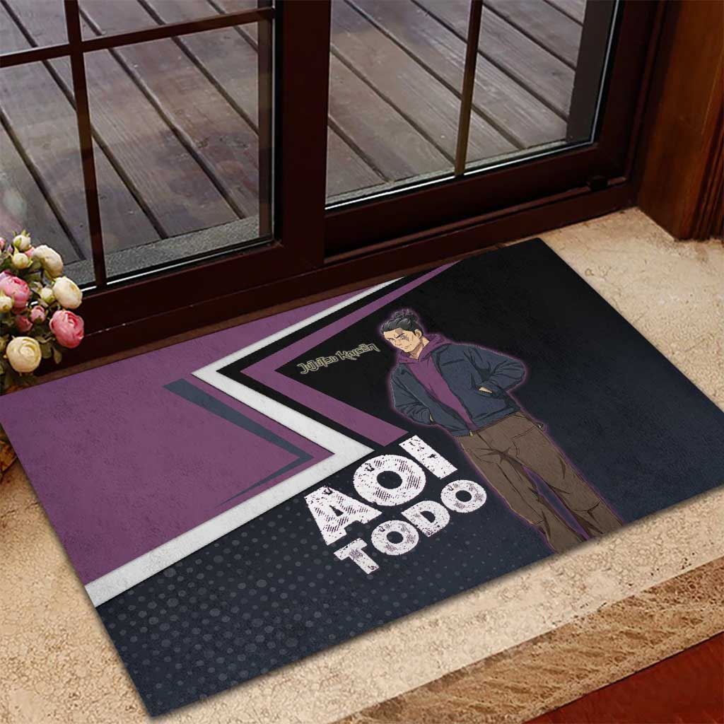 Aoi Todo Rubber Doormat Jujutsu Kaisen Casual Urban Look