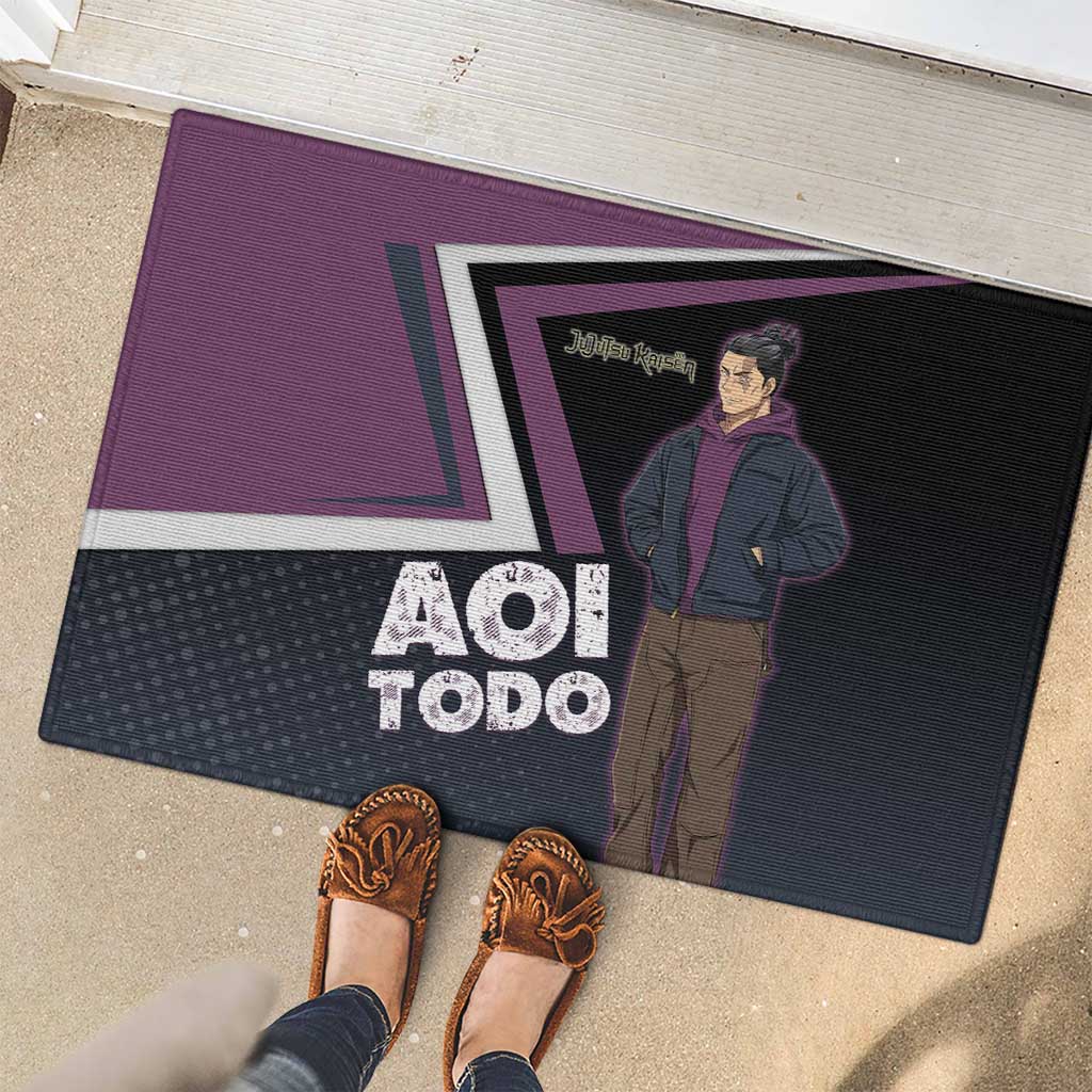 Aoi Todo Rubber Doormat Jujutsu Kaisen Casual Urban Look