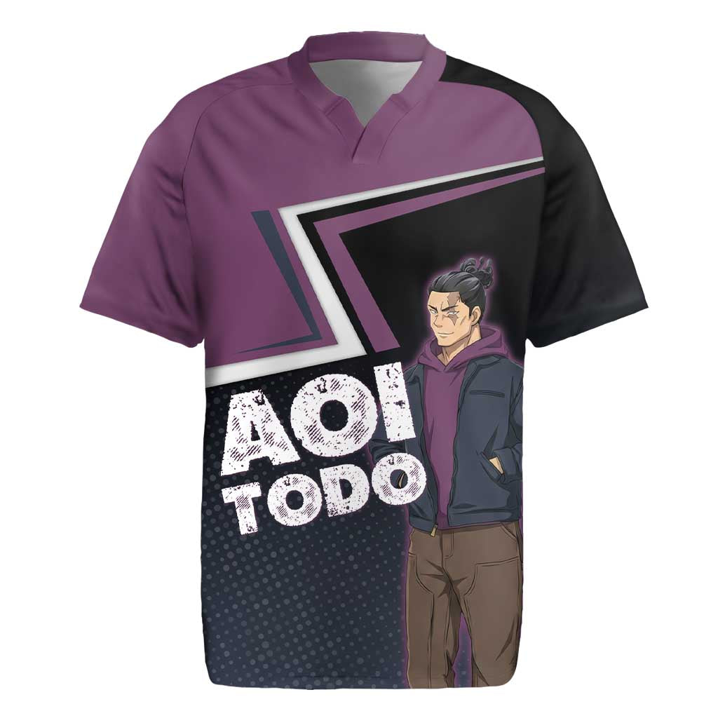 Aoi Todo Rugby Jersey Jujutsu Kaisen Casual Urban Look