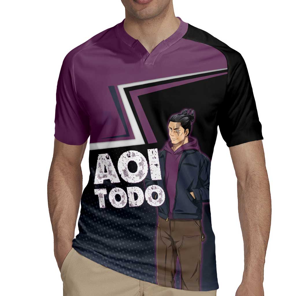Aoi Todo Rugby Jersey Jujutsu Kaisen Casual Urban Look
