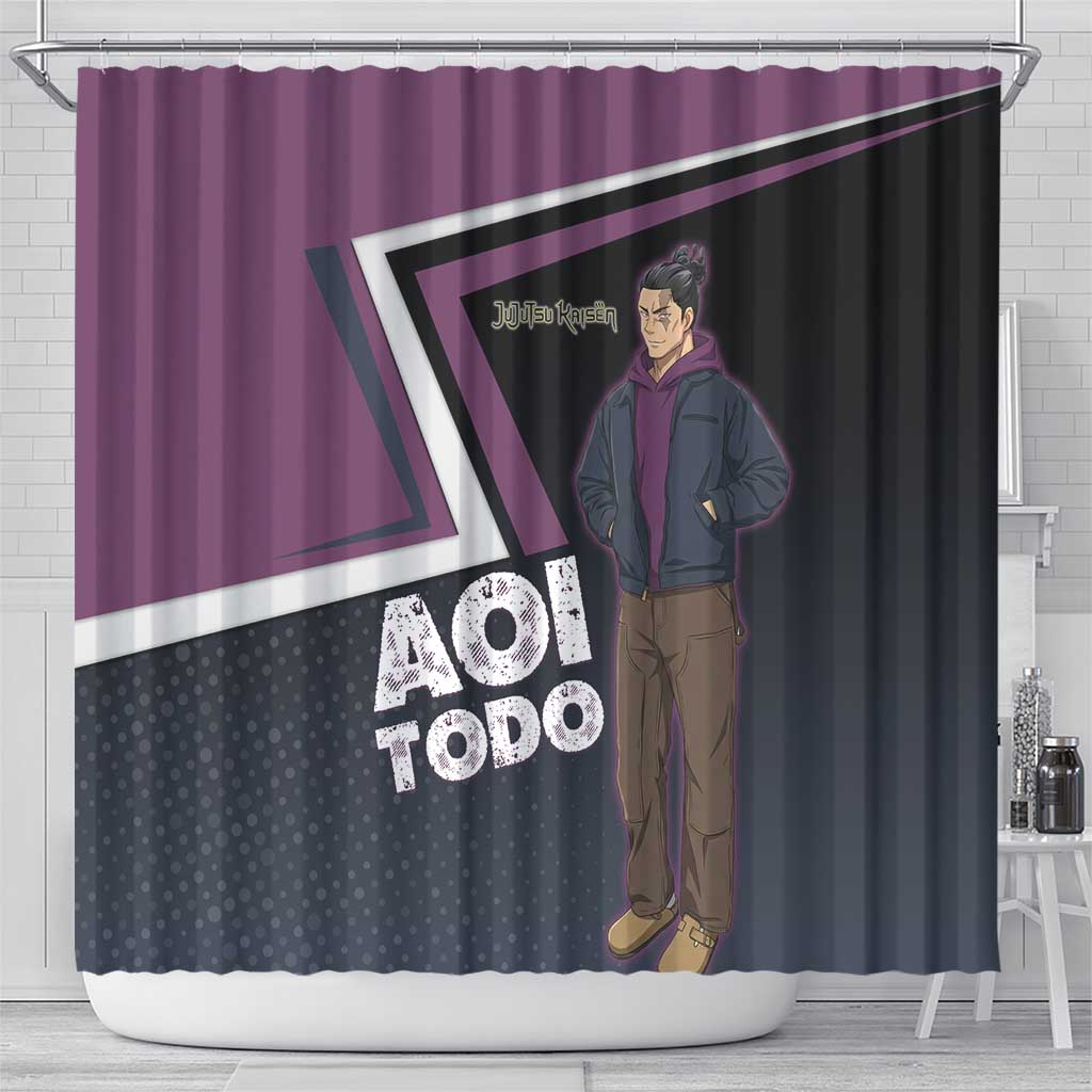 Aoi Todo Shower Curtain Jujutsu Kaisen Casual Urban Look
